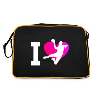 Handball Handball Handball Hommes Handball - Sac Retro - noir/or - Dos