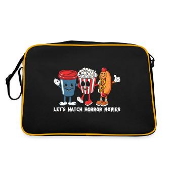 Films d’horreur d’Halloween - Sac Retro - noir/or - Dos