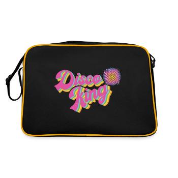 Disco Ball Club Lifes Retro Vintage Groovy Party - Retro Bag - black/gold - Back