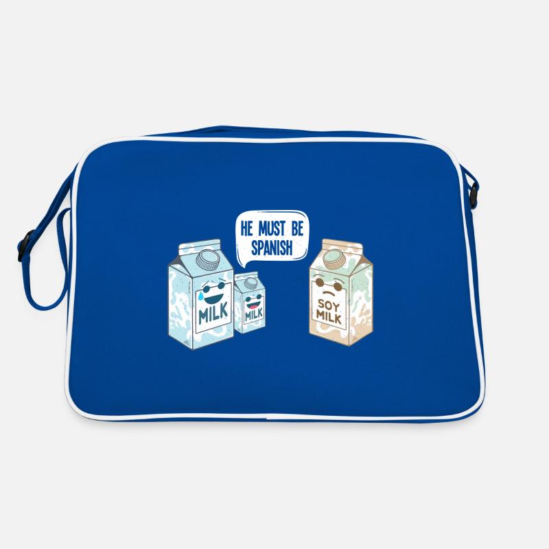 Sojamilch - Soy Milk spanisch Retro Tasche