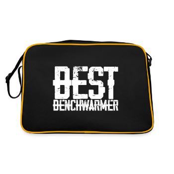 Meilleur Benchwarmer 3 - Sac Retro - noir/or - Dos