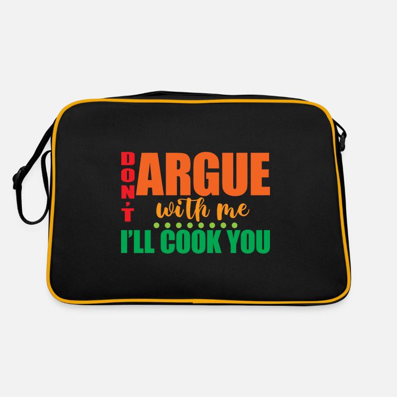 Ne discute pas avec moi, je vais te cuisiner 2 Sac Retro