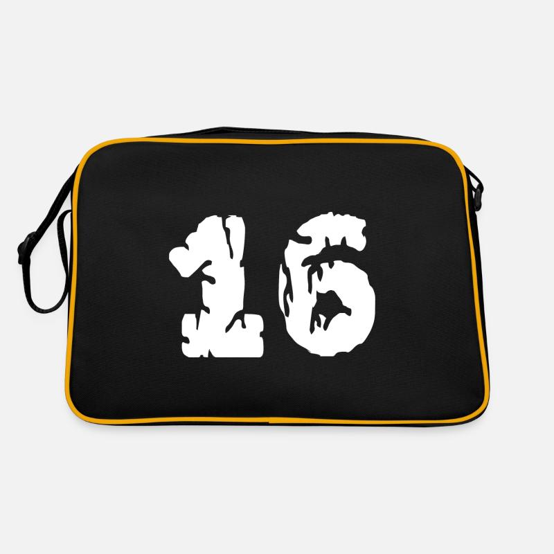 Maillot 16 numéros Sac Retro