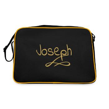 First name for joseph joseph as - Retro Bag - black/gold - Back