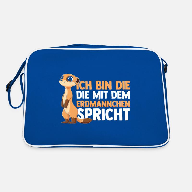 Erdmännchen Retro Tasche