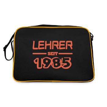 1985 - Sac Retro - noir/or - Dos