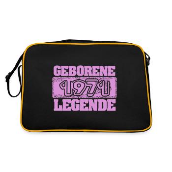 Retro 1971 - Retro Bag - black/gold - Back