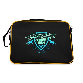 1984 - Sac Retro - noir/or - Dos