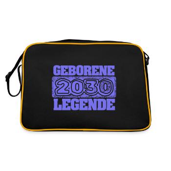 Proverbs 2030 - Retro Bag - black/gold - Back
