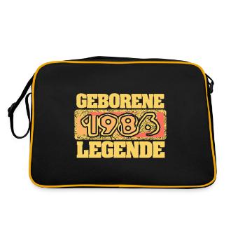 1986 - Sac Retro - noir/or - Dos
