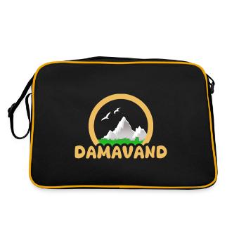 Trekking Damavand - Retro Bag - black/gold - Back