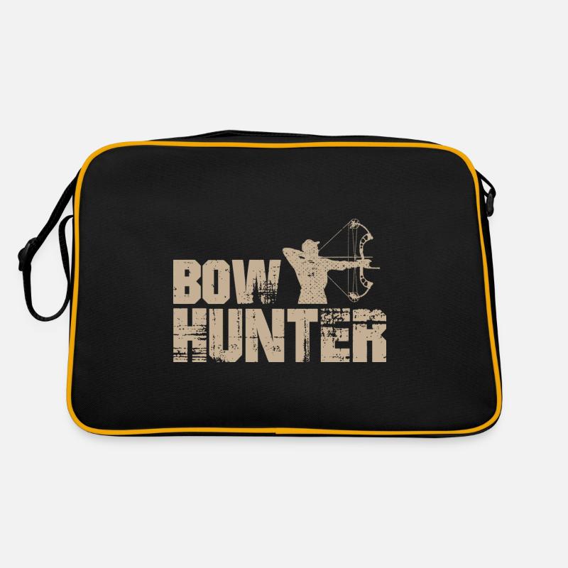 Compound Bogen Jagd Hirsche Sport Jäger Hobby Retro Tasche