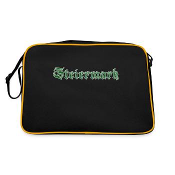 Styrie - Sac Retro - noir/or - Dos