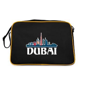 Dubaï Émirats arabes unis The Palm - Sac Retro - noir/or - Dos