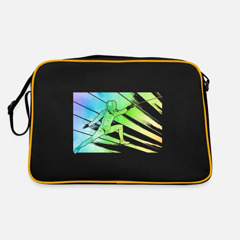 Fechten Retro Tasche