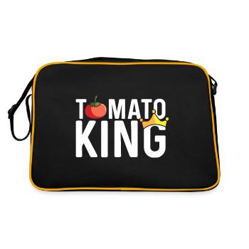 Tomato King Plant Men Poison - Sac Retro - noir/or - Dos