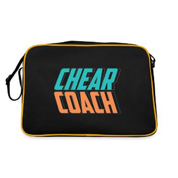 Cadeau d’entraîneur d’encouragement chorégraphe - Sac Retro - noir/or - Dos