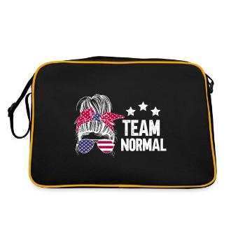 Équipe Normale - Sac Retro - noir/or - Dos
