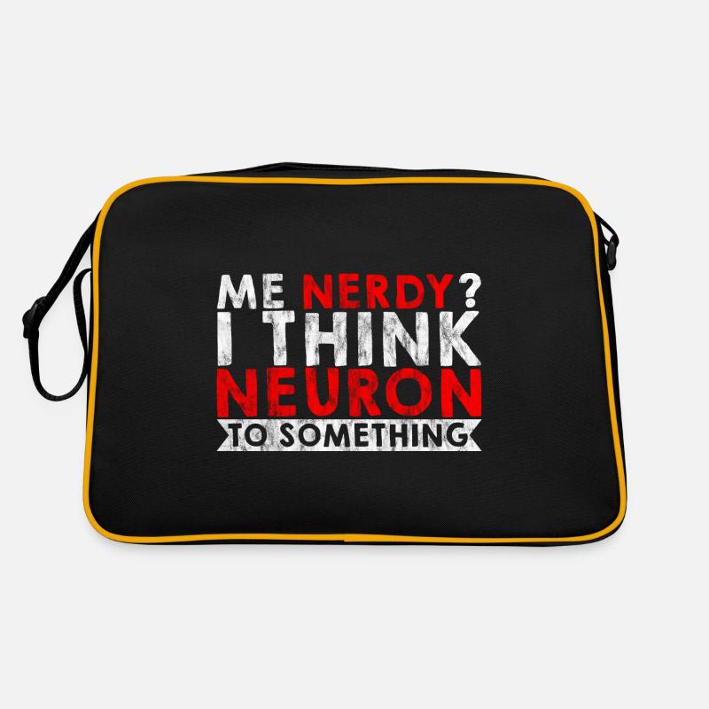 Moi Nerdy, je pense neurone à quelque chose 3 Sac Retro
