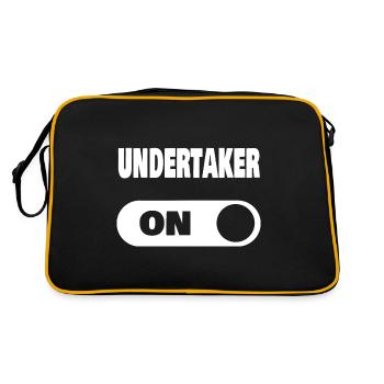 Undertaker - Retro Bag - black/gold - Back