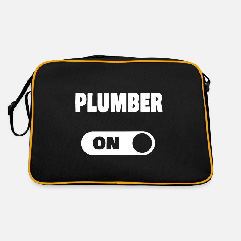 On plumber as a plumber Retro Bag