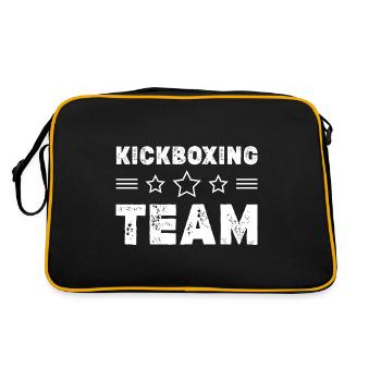 Kickboxing Team - Retro Bag - black/gold - Back