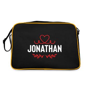 Jonathan - Sac Retro - noir/or - Dos