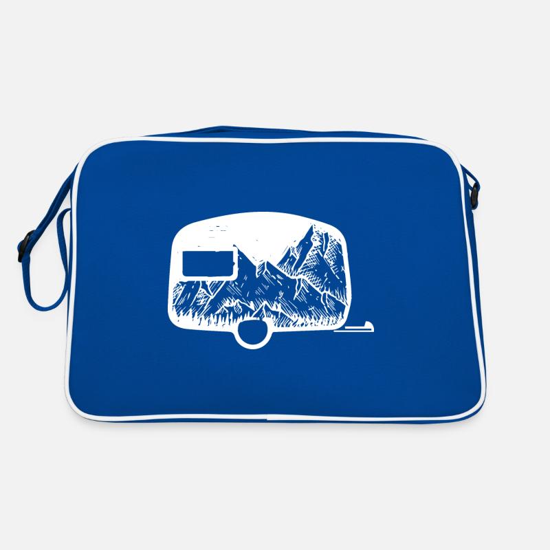 Mountain - Camping Caravan - (2) Retro Bag