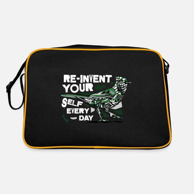 Erfinde dich neu - New me Retro Tasche