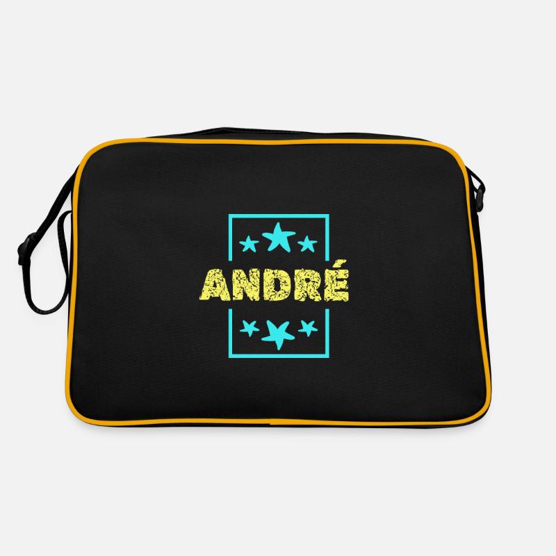 Prénom André Sac Retro