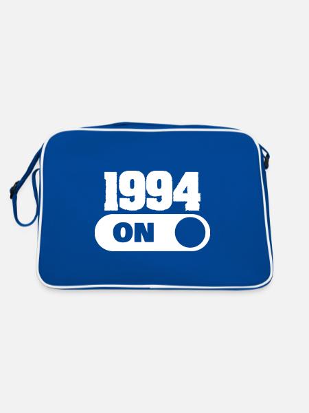 Year 1994 - Retro Bag - blue/white - Back
