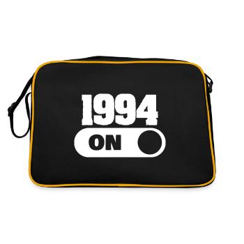 Année 1994 - Sac Retro - noir/or - Dos