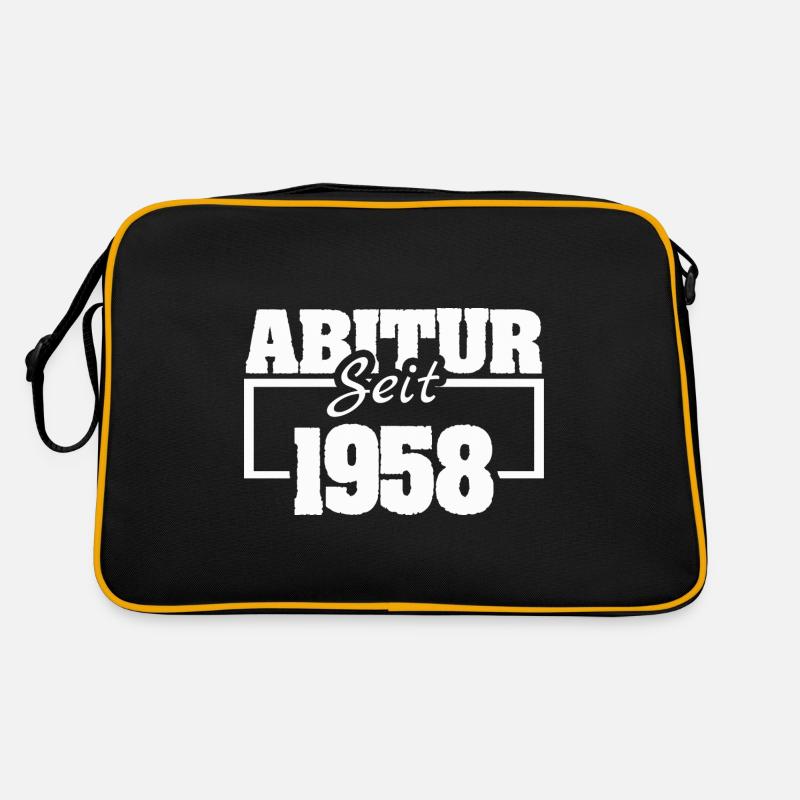 Abiturient 1958 Retro Tasche