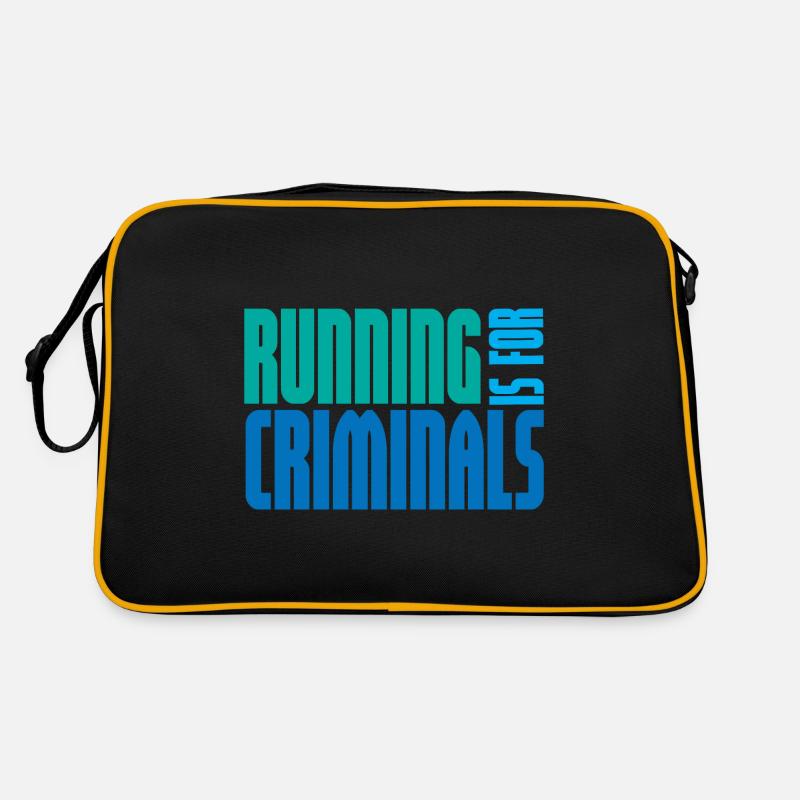 La course à pied, c’est pour les criminels Sac Retro