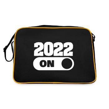Né en 2022 - Sac Retro - noir/or - Dos
