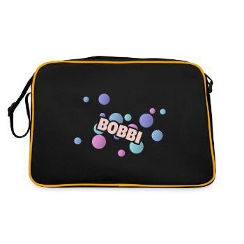 Bobbi - Retro Bag - black/gold - Back