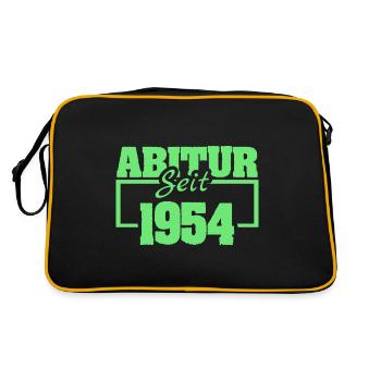 Diplômé de l’école secondaire 1954 - Sac Retro - noir/or - Dos