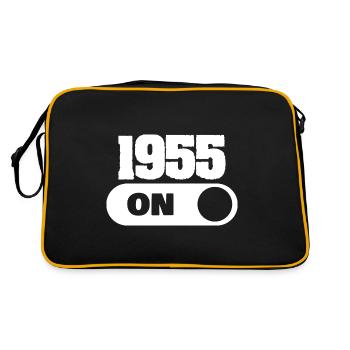 1955 - Retro Bag - black/gold - Back