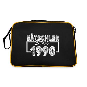 Bachelor 1990 - Retro Bag - black/gold - Back