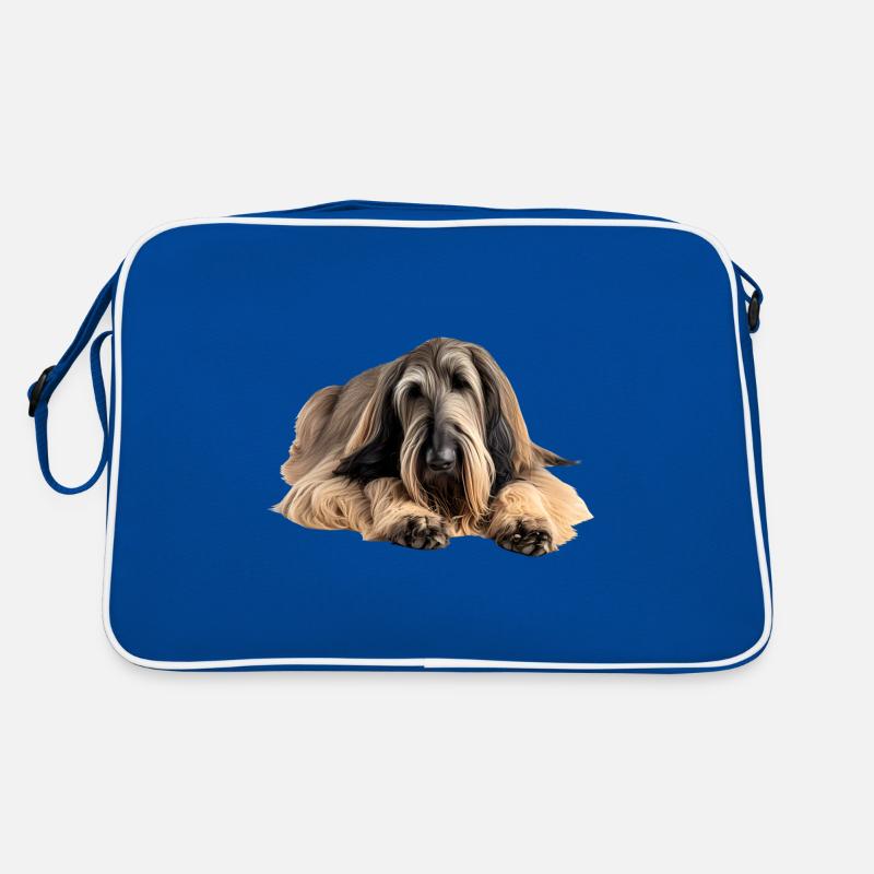 Afghan Hound Retro Tasche