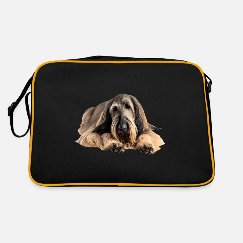 Afghan Hound Retro Tasche
