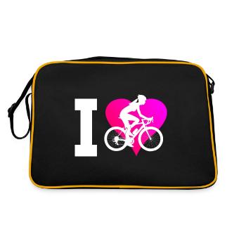 Vélo de montagne Vélo Homme Vélo - Sac Retro - noir/or - Dos