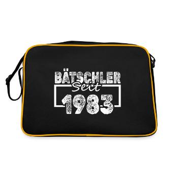 Single 1983 - Retro Bag - black/gold - Back