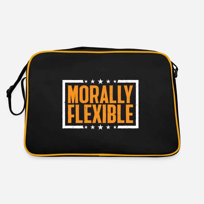 Morally Flexible 7 Retro Tasche