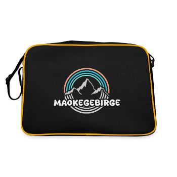 Mount Maoke Mountains - Retro Bag - black/gold - Back