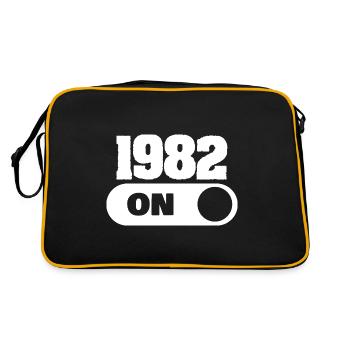 1982 - Retro Bag - black/gold - Back