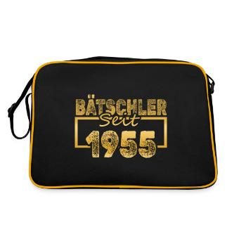 Single 1955 - Retro Bag - black/gold - Back