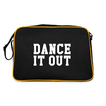 Dance it out - Retro Bag - black/gold - Back