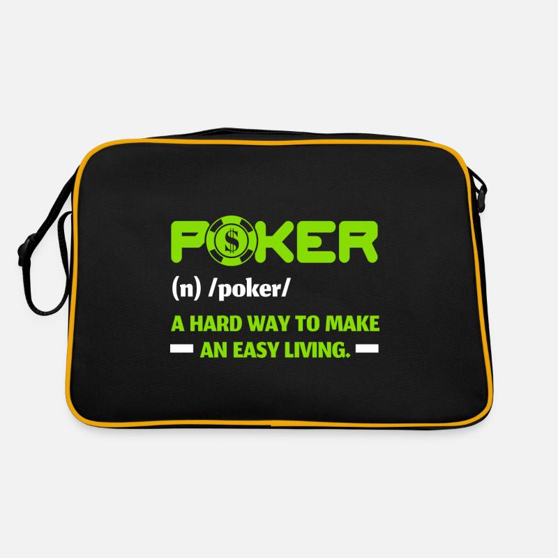 Le poker, un moyen difficile de gagner sa vie Sac Retro