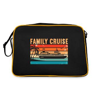 Family Cruise - Retro Bag - black/gold - Back